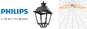 Curva Polar: Jargeau LED gen3 BSP651 FG T25 1 xLED27-4S/830 DM50 MK-WH