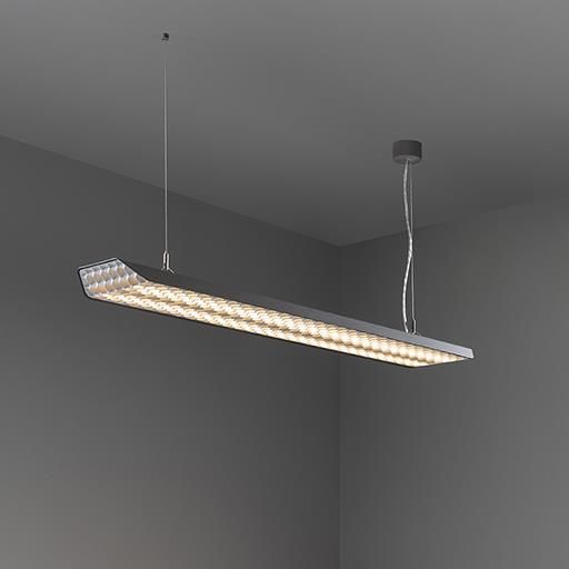 Immagine prodotto 1: Vaeder suspension LED 3000K DI black struc-white
