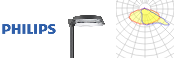 Curva Polar: TownTune Asymmetric DR BDP266 1 xLED64-4S/740 DM33 DR