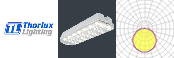Curva Polar: Mini - 8 LED Non-maintained Opal - 4W - 4000K - Standard Emergency