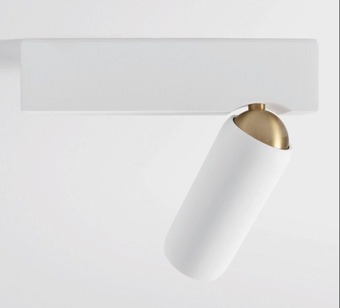 Product image 1: Kogel surface adjustable 58 1xLED 2700K flood 1-10V/dali/pushdim DI white struc