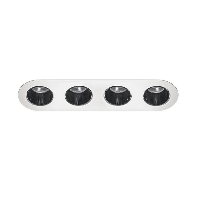 Imagen de productos 1: Pin REVO Mini Square 4x Cover  White - White LED 18.0W RA92 3000k IP54 Spot
