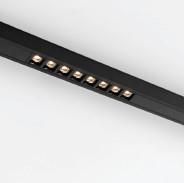 Image du produit 1: Pista track 48V LED 2700K linear spots (8x) flood GI blackstruc