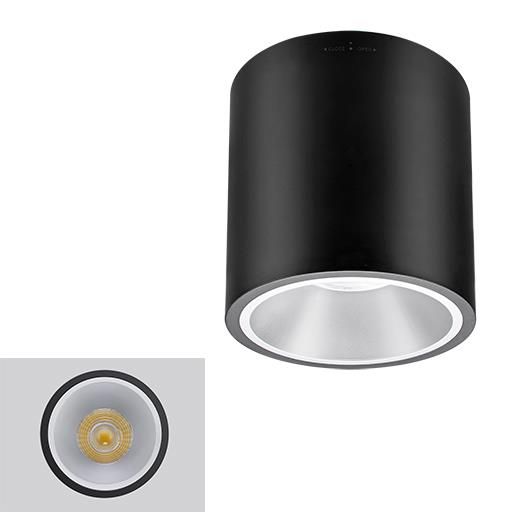 Immagine prodotto 1: NLED9286AMT 24W 60°5700K 黑色 维米六寸商场明装筒灯