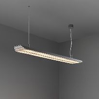 Product image 1: Vaeder suspension LED 3000K DI black struc-white