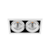 Imagen de productos 1: HUBBLE DOUBLE 3 CRI 90 DIM PUSH MEDIUM 28º 4000K WT