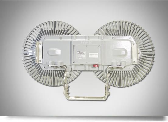 Product image 1: Vigilant LED Floodlight 54000 Lumens, Medium Distribution, Clear Tempered Glass Lens