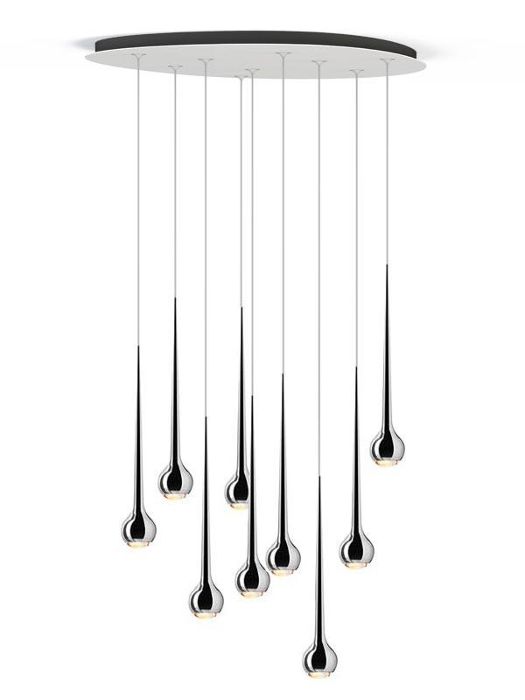 Produktbild 1: FALLING WATER CLOUD 9 alu pol/transparent/white