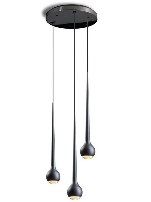 Product image 1: FALLING WATER TRIO 30 matt black/black/black