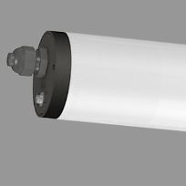 Produktbild 1: Rohrleuchte ZUG LED m1500, 6300lm 33W 840/4000K, Lampenschutzrohr PMMA Transopal®, raumstrahlend