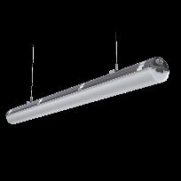 Product image 1: ATLANTYK 2.0 BASIC LED 1245 DALI + through wiring (TW) 5x1,5 mm² 40W 5900lm 4000K polycarbonate IP65 graphite