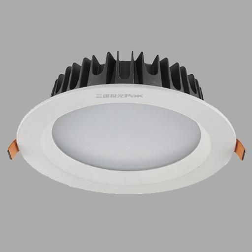 产品图片 1: 途悦系列6寸嵌装筒灯（玻璃罩）