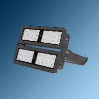 Product image 1: GALAXY 58000 Lm 400W LED symmetrical Modular flood light Luminaire ,Clear Temperad Glass , Gray Body ,6500K